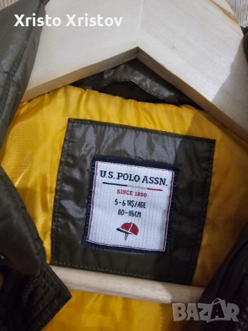 Детска , есенно-зимна грейка U.S. Polo, снимка 2 - Детски якета и елеци - 53470762