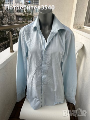 Мъжка риза Slim fit, снимка 2 - Ризи - 43352096