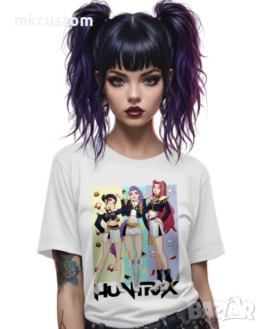 Kpop Demon Hunters тениски и суичъри, снимка 2 - Детски тениски и потници - 51822285