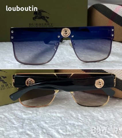 -22 % разпродажба Burberry мъжки слънчеви очила маска, снимка 1 - Слънчеви и диоптрични очила - 38892200