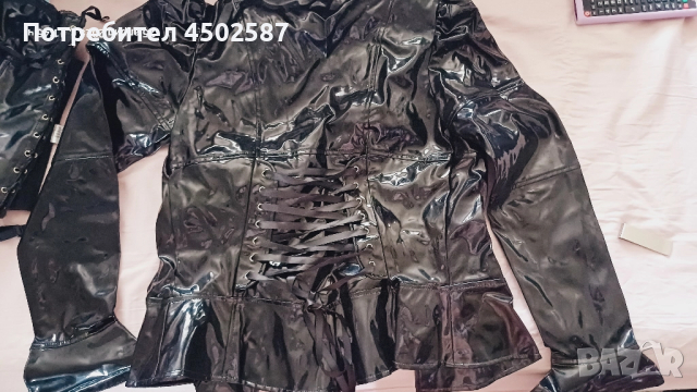 Готически латексов костюм от Necessary Evil, снимка 4 - Костюми - 52031114