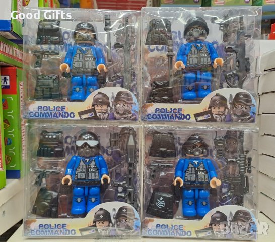 Полицейски Фигурки Полиция тип Лего , снимка 2 - Фигурки - 43467563