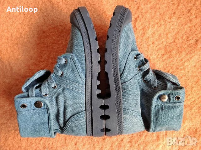 Palladium us baggy captain blue, снимка 13 - Дамски боти - 48543560