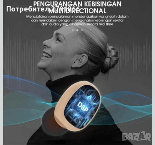 Слухов апарат Britzgo VHP-1607 до 40 часа живот на батерията с преносима кутийка за зареждане, снимка 7 - Други - 52043876