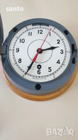 Съветски корабен часовник Восток-1973г., снимка 3 - Антикварни и старинни предмети - 53566045