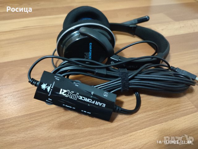 Геймърски слушалки-Eаrforce-PX21, снимка 4 - Аксесоари - 36541058