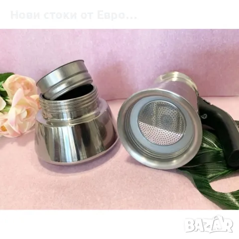 Кафеварка Tognana Riflex Induction Coffee Maxer, Капацитет 4 чаши, Подходяща за газови котлон, снимка 4 - Кафемашини - 49043871