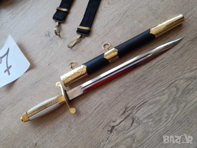 Кортик на Военноморския флот 7  обр.1951г., снимка 4 - Колекции - 48768177