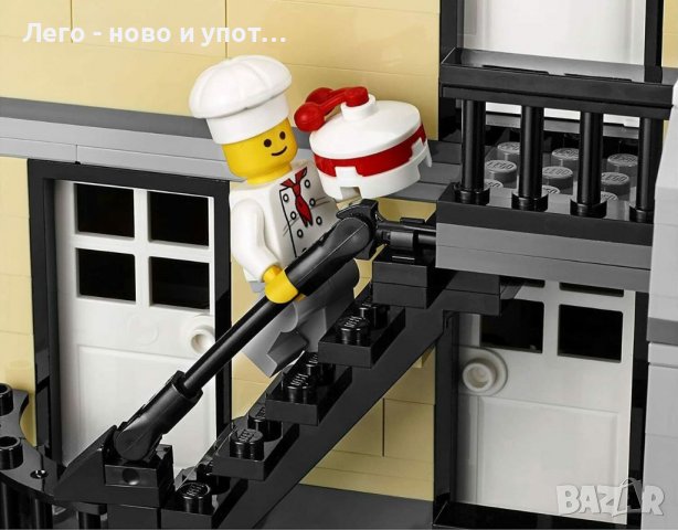 Употребявано Lego Creator Expert - Градски площад (10255) , снимка 12 - Конструктори - 40137982