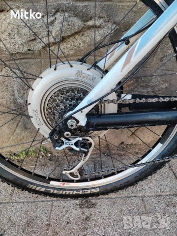 26 цола електрически алуминиев велосипед с 21 скорости хидравлични спирачки палцови команди , снимка 5 - Велосипеди - 52818784