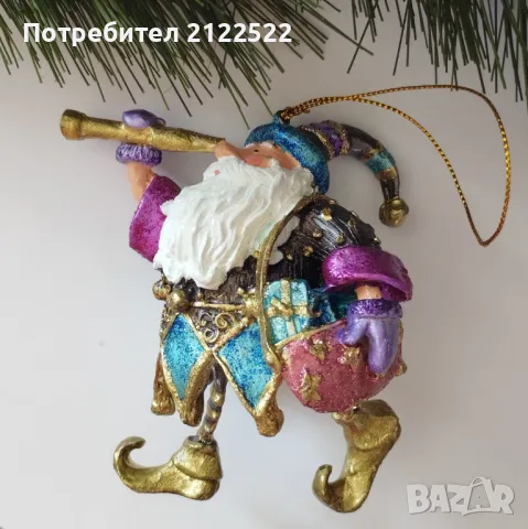 Коледни декоративни фигурки за елха