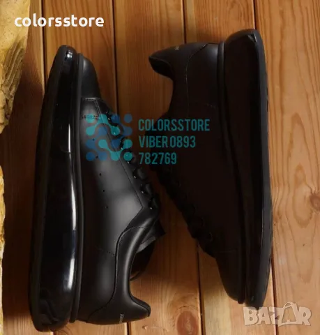 Мъжки черни кецове  Alexander McQueen-BR198te, снимка 2 - Кецове - 47907852