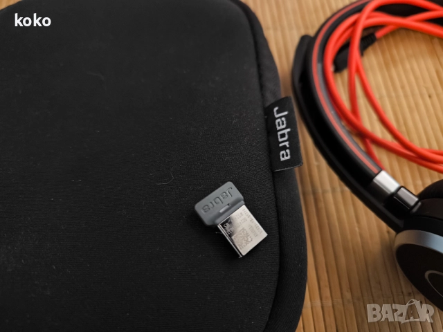 Безжични слушалки Jabra професионални , снимка 2 - Слушалки и портативни колонки - 52925522