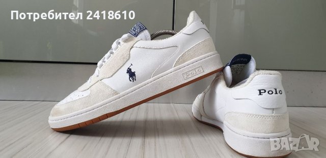 POLO Ralph Lauren Leather UK 8 US 9 Mens Size 42/27см ОРИГИНАЛ!, снимка 1 - Кецове - 38862866