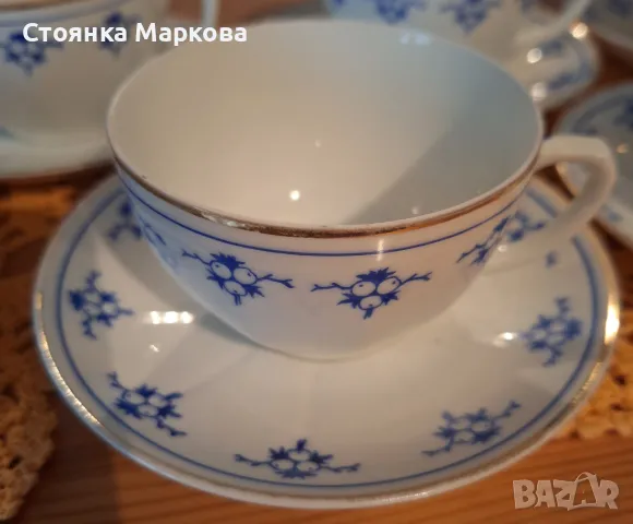 Порцеланов сервиз за кафе-Дания, снимка 2 - Сервизи - 49712512