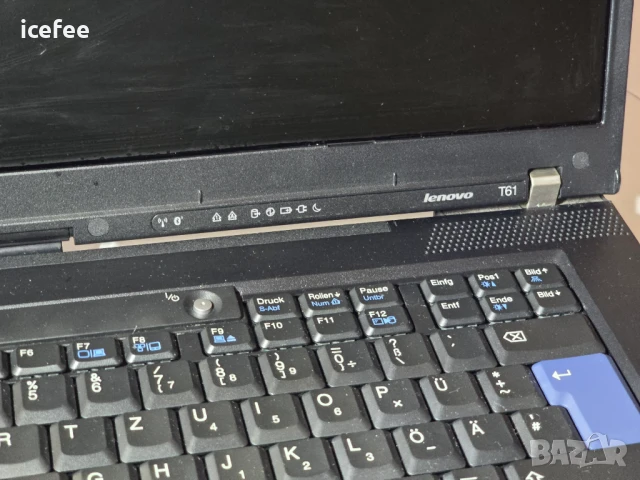  Lenovo T61 Intel Core 2 Duo 2.4GHz, снимка 6 - Лаптопи за работа - 50997193