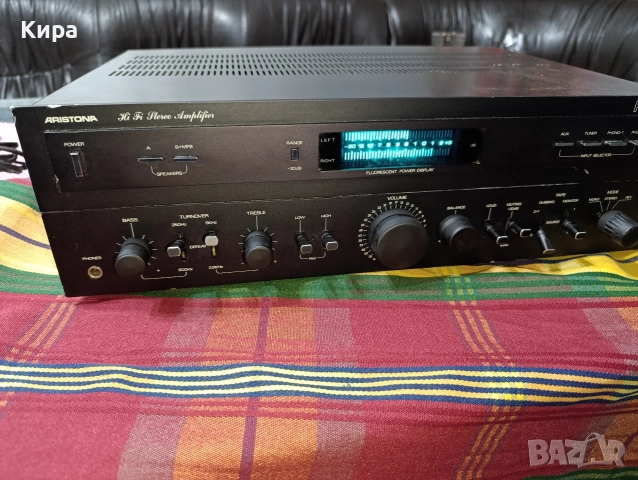 Усилвател ARISTONA AR-6360 , снимка 11 - Ресийвъри, усилватели, смесителни пултове - 52975281