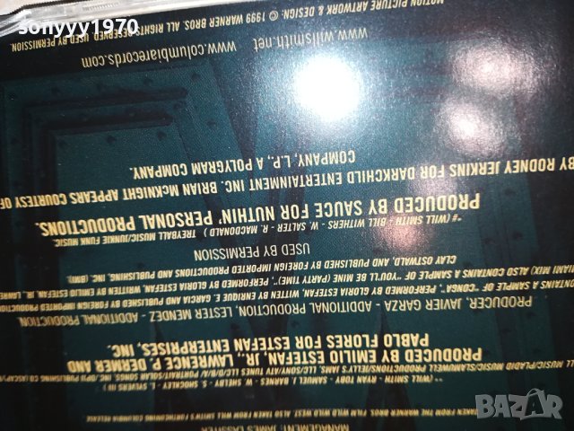 WILL SMITH-WILD WILD WEST CD ВНОС GERMANY 2212230806, снимка 15 - CD дискове - 43510835