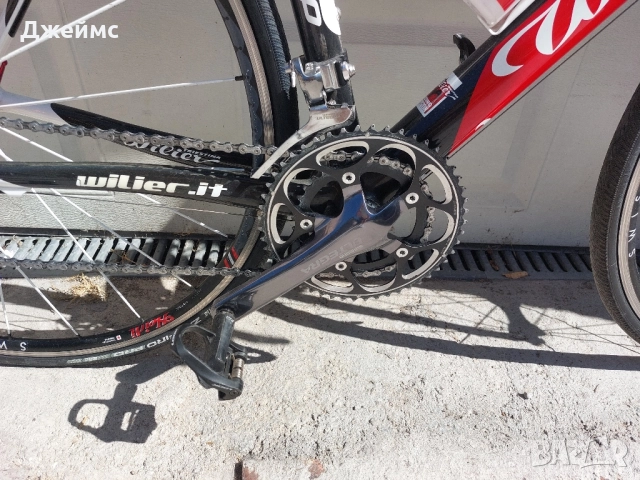 Карбонов велосипед Wilier Triestina Фул карбон, снимка 6 - Велосипеди - 51733371