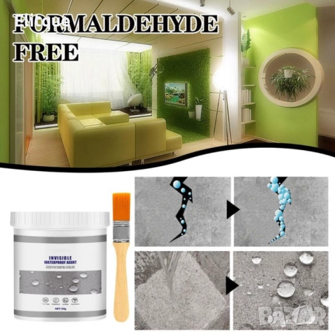 Водоустойчиво лепило за хидроизолация, нано спрей лепило против течове 100гр, снимка 12 - Други стоки за дома - 52903095