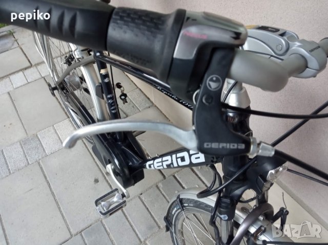 Продавам колела внос от Германия алуминиев електрически велосипед GEPIDA REPTILA 1000- 28 цола, снимка 12 - Велосипеди - 33383620