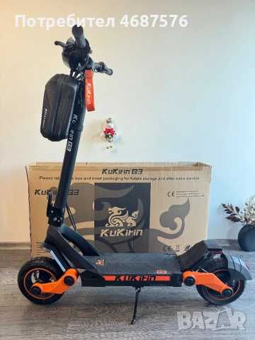 Тротинетка Kukirin G3 на 10км в гаранция
