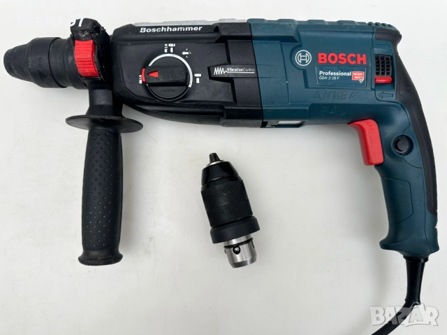BOSCH GBH 2-28 F - Мощен перфоратор 880W 3.2J перфектен! , снимка 3 - Перфоратори - 52714924
