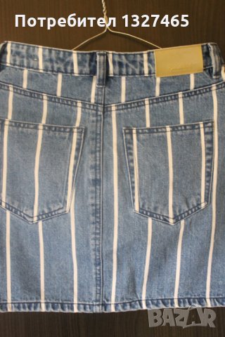 Дънкова пола, снимка 2 - Поли - 28691600