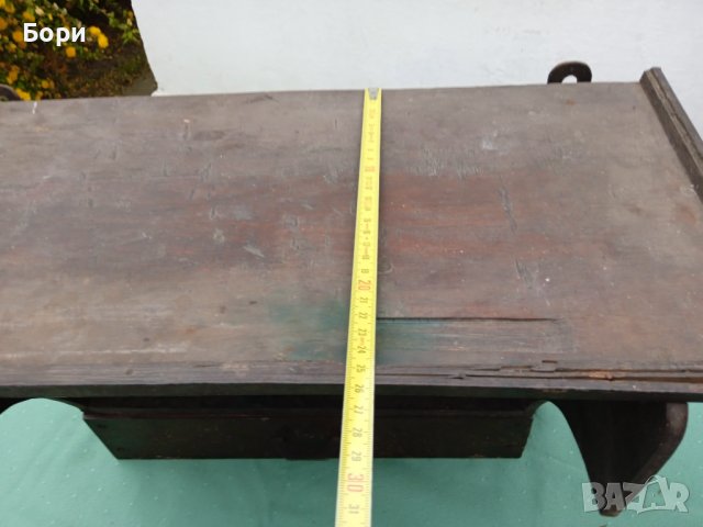 Стара етажерка с огледало, снимка 10 - Етажерки - 36635735