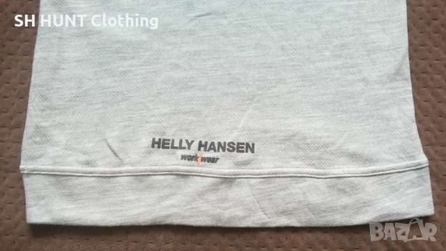 HELLY HANSEN 75106 Grey Lifa Base Layer 57% Merino Wool размер S работна термо блуза W4-550, снимка 9 - Блузи - 52025502
