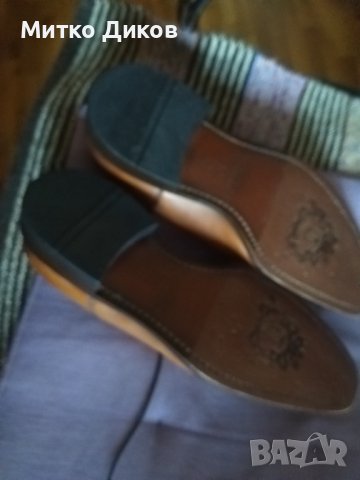 Teodor маркови български официални обувки естествена кожа №42 стелка 275мм като нови, снимка 13 - Официални обувки - 39245317