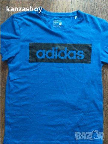adidas Sports Essentials Linear T-shirt - страхотна мъжка тениска, снимка 4 - Тениски - 32997360
