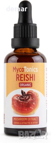 MycoTonics Organic Reishi Течни капки екстракт от гъби рейши, снимка 1 - Хранителни добавки - 43750350