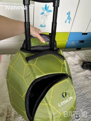 LittleLife Детски куфар, Костенурка, 20л, снимка 4 - Други - 50301389