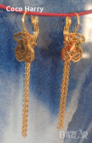 Разкошни обеци медицинска стомана , снимка 9 - Обеци - 52941815