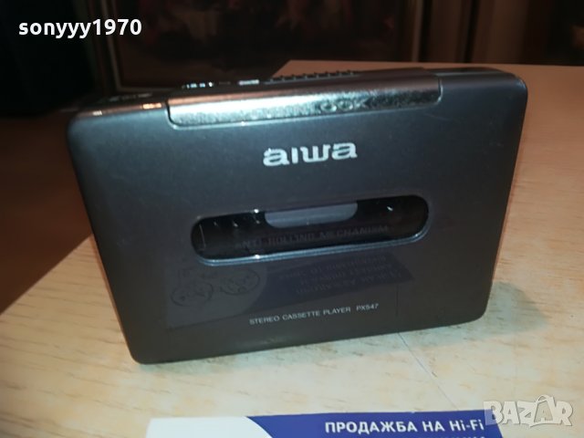 ПОРЪЧАН-aiwa hs-px547-walkman-mettal, снимка 14 - MP3 и MP4 плеъри - 28436211