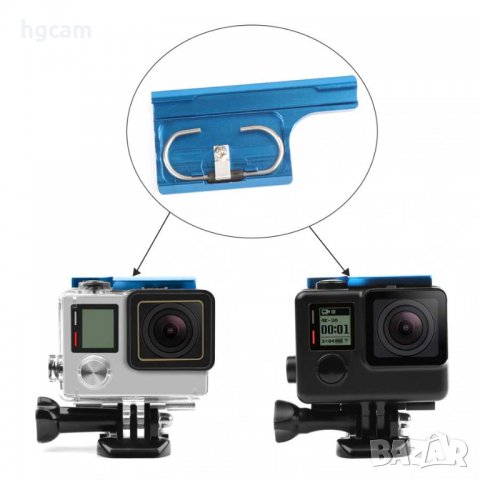 Заключващ механизъм за GoPro Hero 3+/4/HD, снимка 3 - Чанти, стативи, аксесоари - 28036540