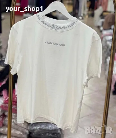 Calvin Klein дамска тениска бродирано лого , снимка 1