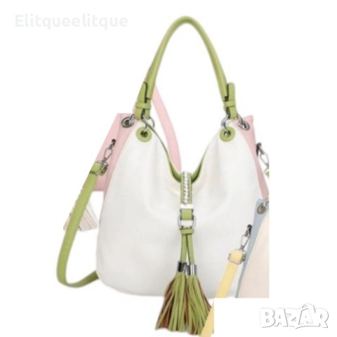 Дамска чанта тип торба от еко кожа, различни цветове, снимка 3 - Чанти - 52273296