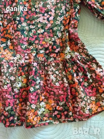 Къса цветна тениска H&M  158 / 164 XS, снимка 3 - Детски тениски и потници - 37189851