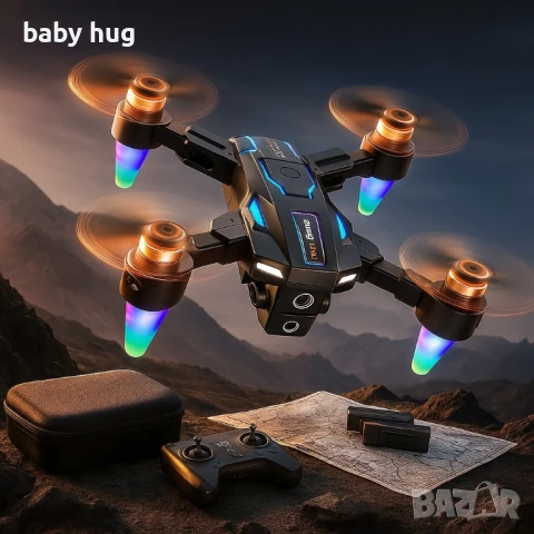 8K Дрон A22 с двойна ESC камера и вграден екран