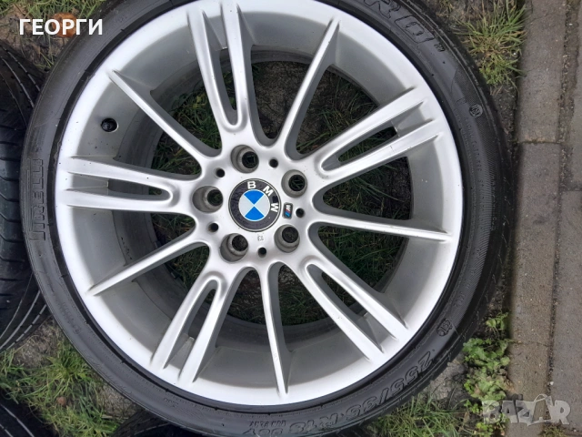 Джанти 18-ки БМВ м-пакет, снимка 4 - Гуми и джанти - 53217873