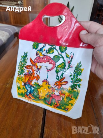 Стара детска чанта #4, снимка 4 - Антикварни и старинни предмети - 32401759