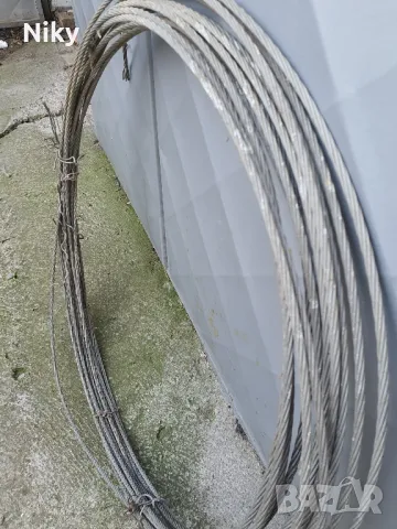 Алуминиев кабел 10м. 7мм.