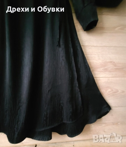 Дълга черна рокля прегърни ме ZIZZI , снимка 5 - Рокли - 51752635