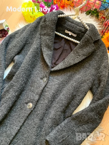 Палто Зара с вълна, снимка 2 - Палта, манта - 50979044