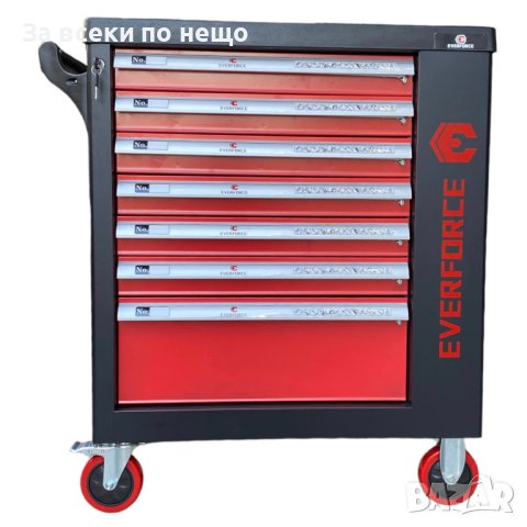 Професионален шкаф с инструменти EVERFORCE 251 части, снимка 4 - Други инструменти - 43187057