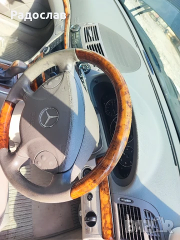 Волан махагонов с аербег от Мерцедес Е класа W211, снимка 2 - Части - 51299000