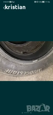 265 65 17 bridgestone 4бр 500лв, снимка 2 - Гуми и джанти - 48612652