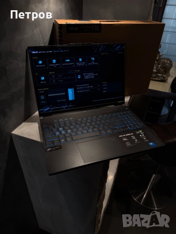 ЧИСТО НОВ ASUS TUF F16 FX607VU + гаранция, снимка 3 - Лаптопи за игри - 52492444